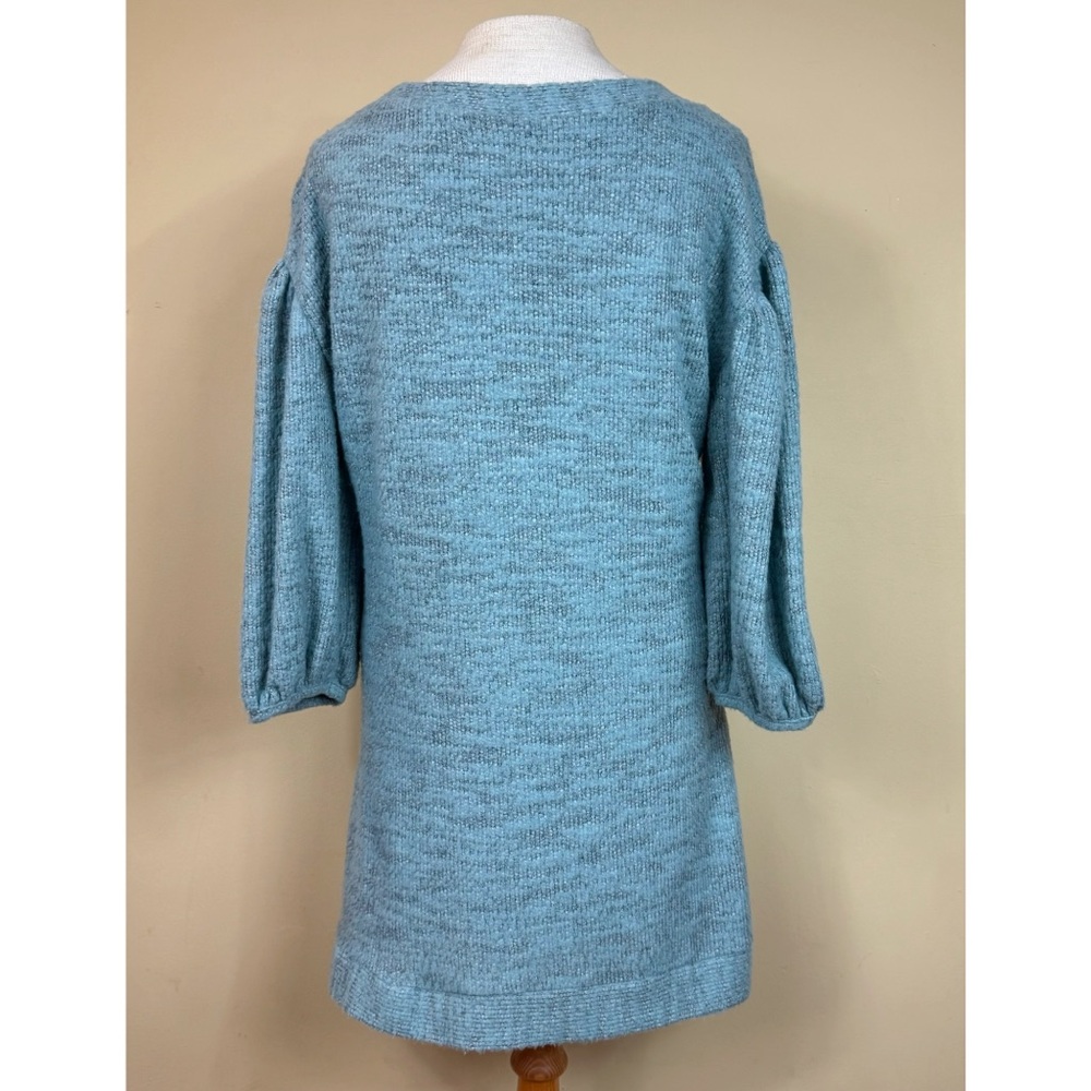 Anthropologie Saturday Sunday Lyla Cozy Tunic Dress in Seafoam/Mint Small Petite - Picture 11 of 16